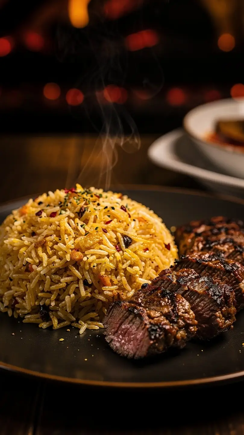 EXTRAS - Traditional Bukhari Rice Served with Grilled Mutton